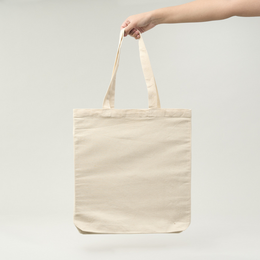 Bolsa de Algodón pesada (227 gr/m2) Personalizada 42x38x6 cm con Impresión DTG