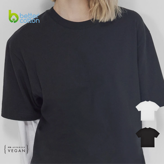 Polera oversize algodón premium220 g/m² B&C #E220 Oversized