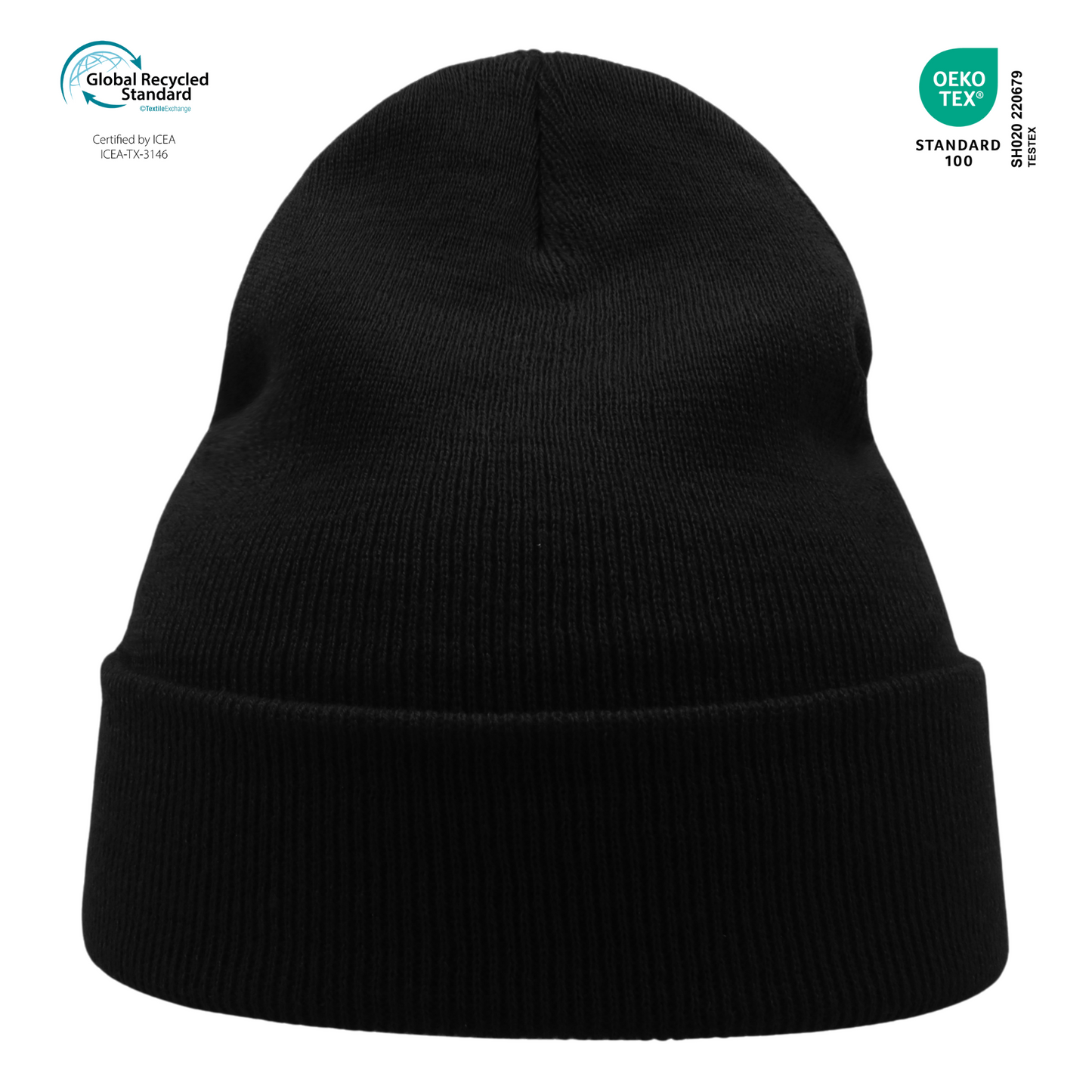 Beanie Atlantis Wind‑S – Gorro Promocional de Poliéster Reciclado