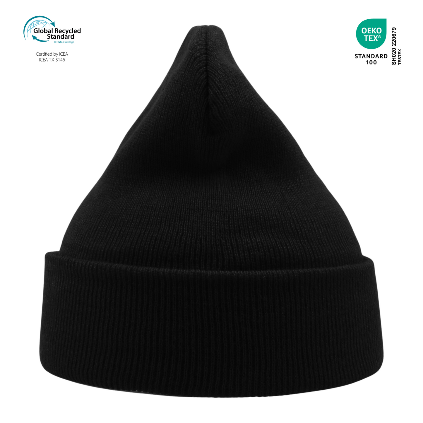 Beanie Atlantis Wind‑S – Gorro Promocional de Poliéster Reciclado